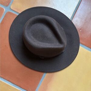 Pendleton Dark Brown Wool Hat Womens Size Small